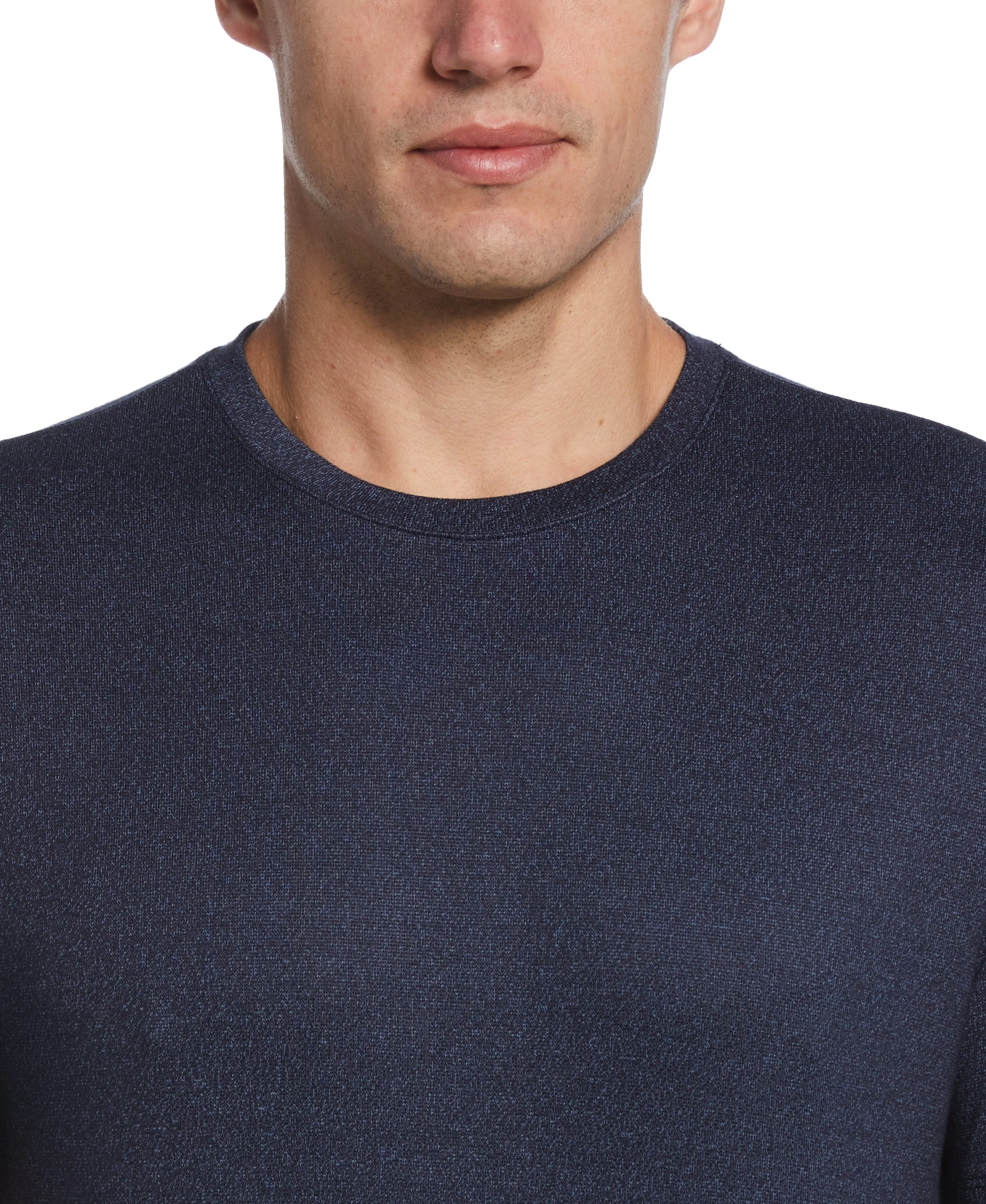 Solid Crew Neck Tee