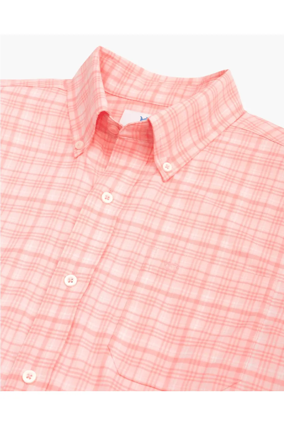 Southern Tide "BRRR" Plaid Performance Sport Shirt