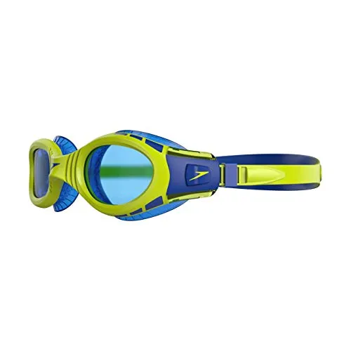 Speedo 811595C585 Futura Biofuse Flexiseal Goggles, Free Size (Green/Blue)