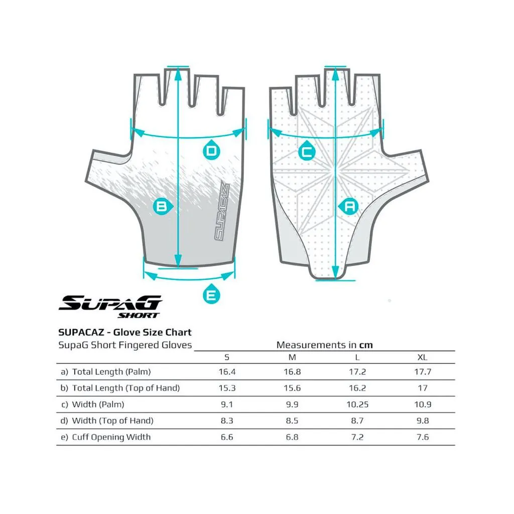 Supacaz Short Finger Glove