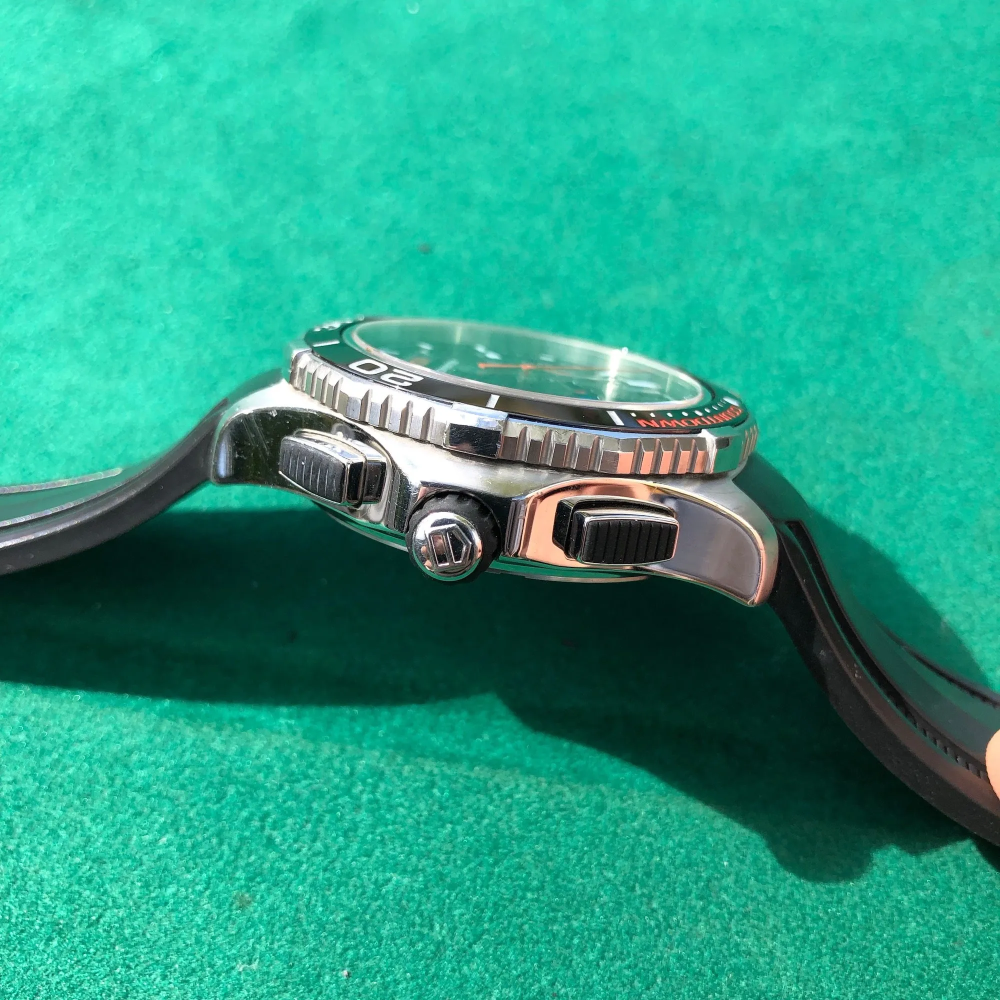 TAG Heuer Aquaracer CAK211B America's Cup Oracle USA Steel 72 Chronograph