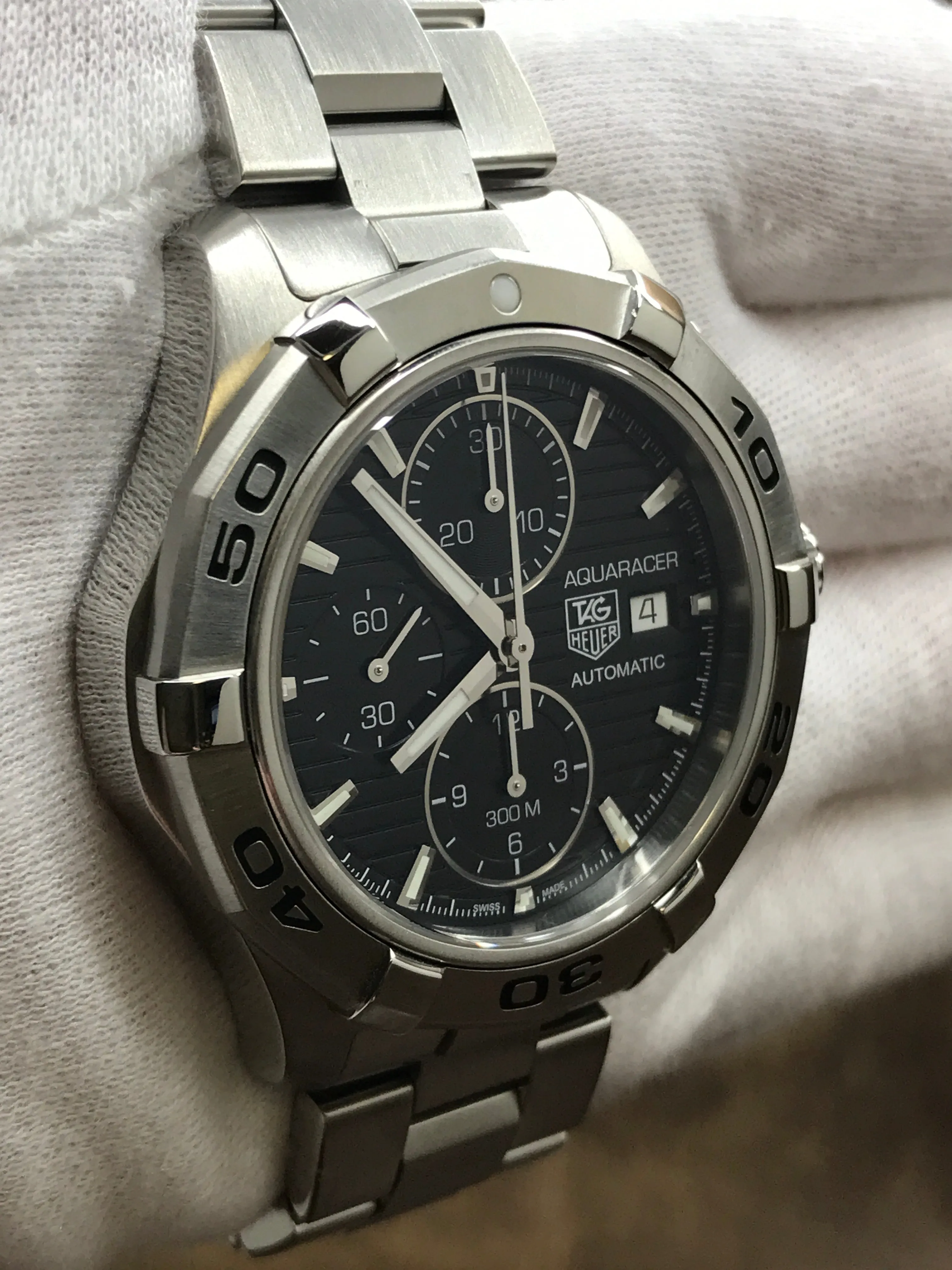 TAG Heuer Aquaracer CAP2110 Black Dial Automatic Men's Watch