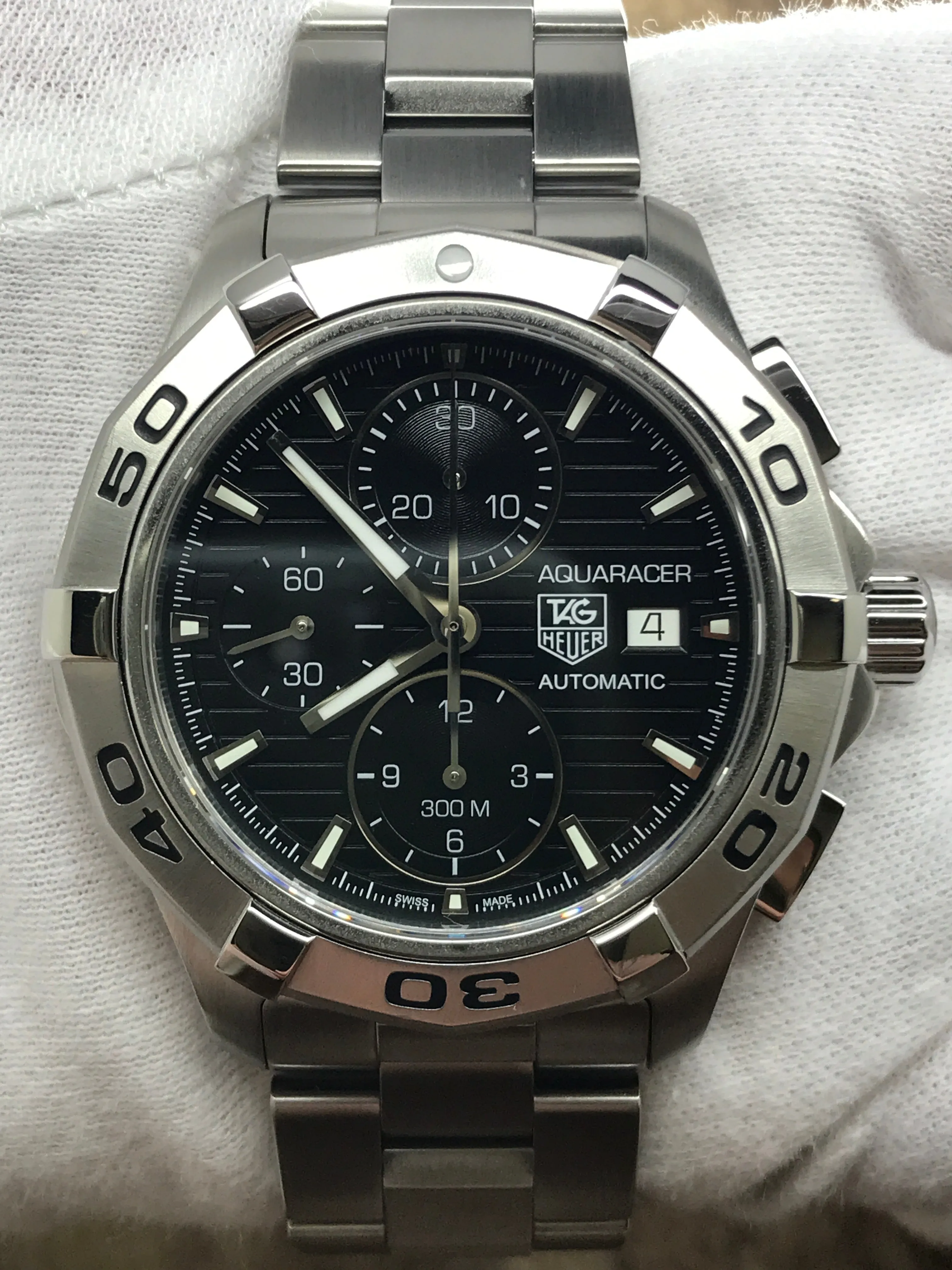 TAG Heuer Aquaracer CAP2110 Black Dial Automatic Men's Watch