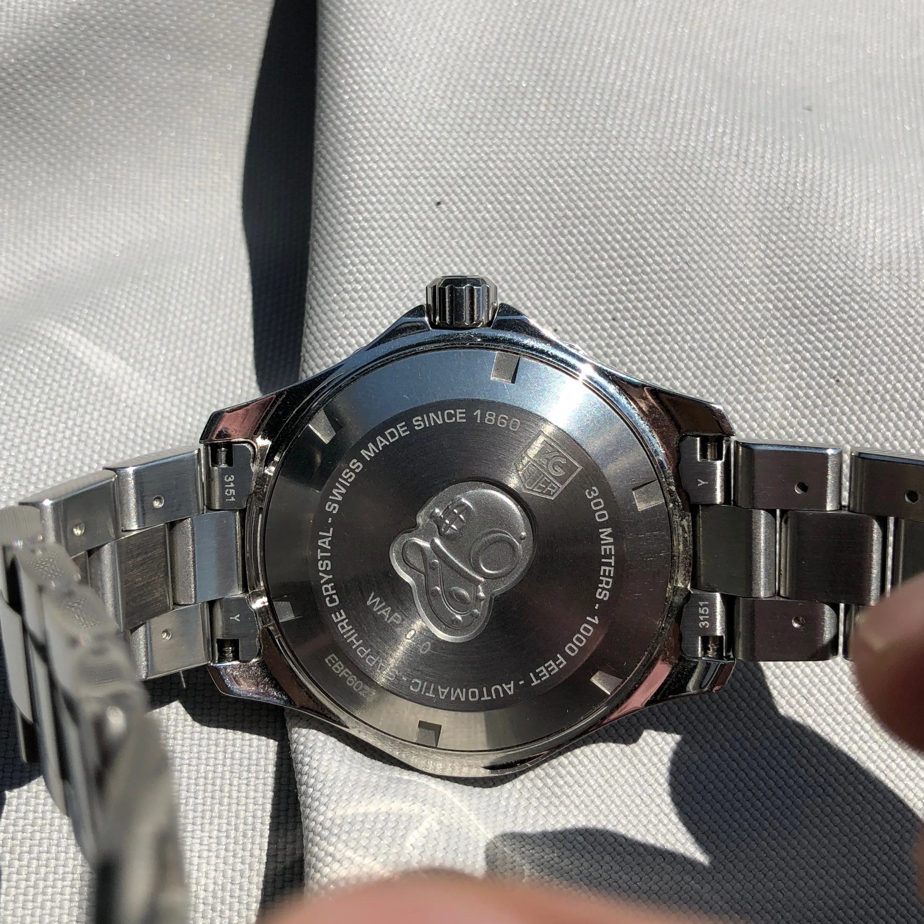 TAG Heuer Aquaracer WAP2010 300M Automatic Calibre 5 Black Box & Papers