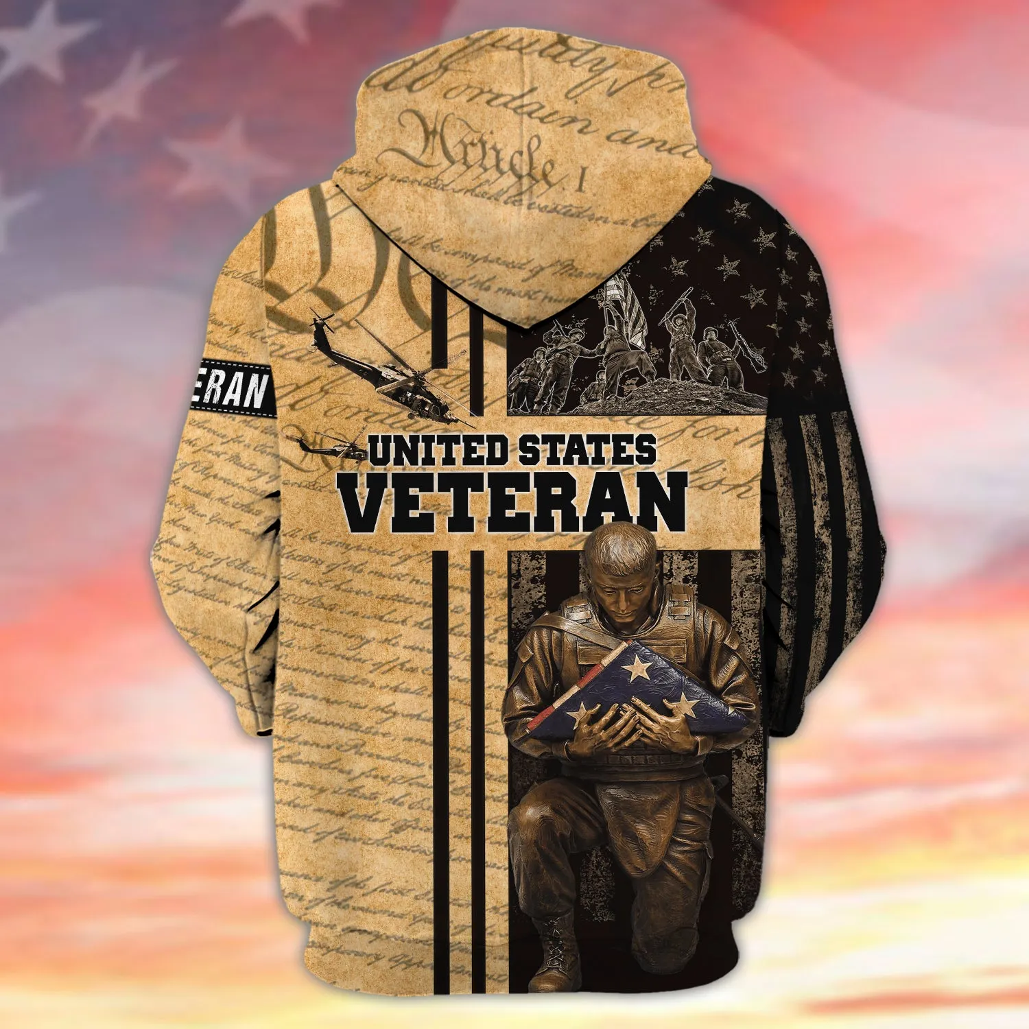 Thank You US Veteran 3D Shirts