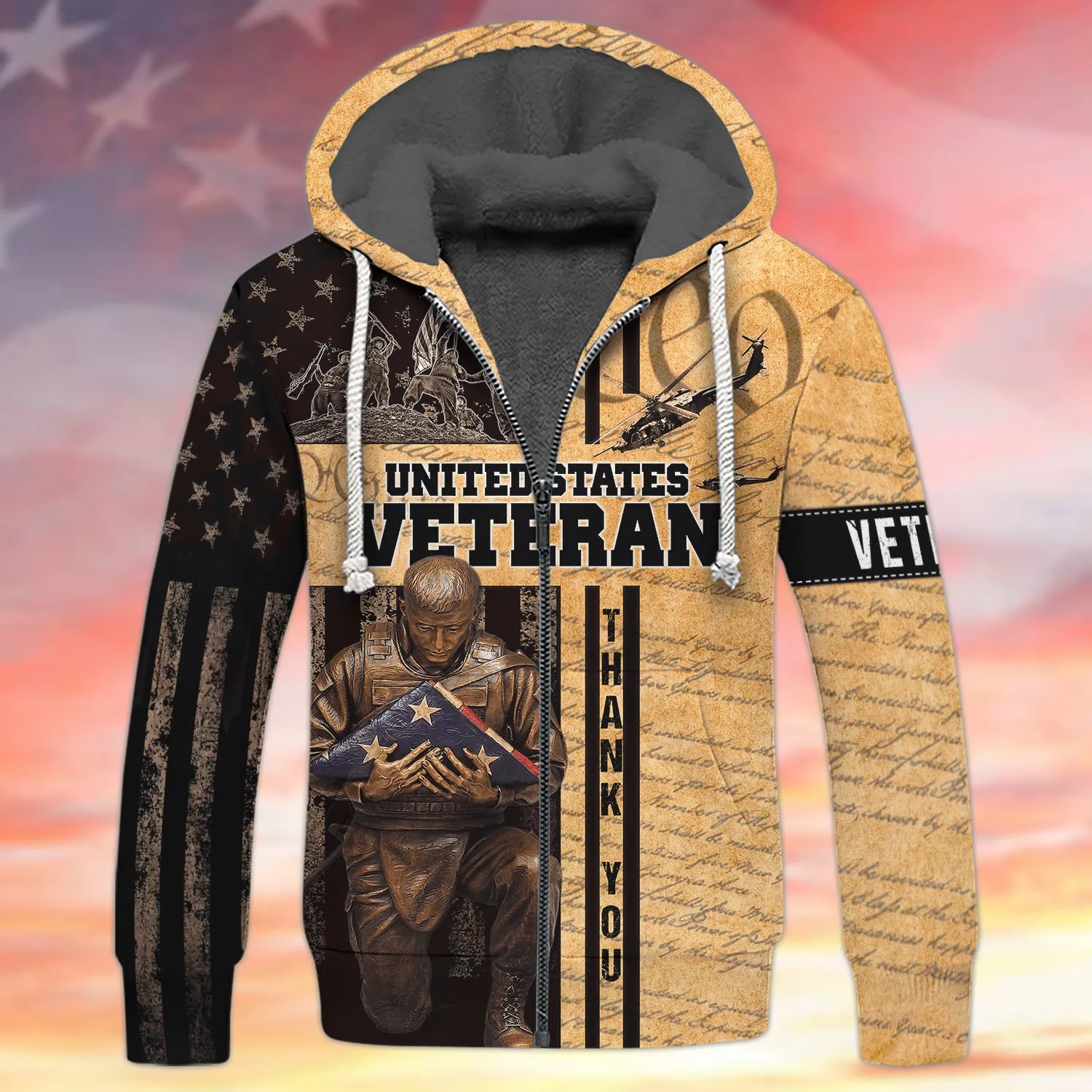 Thank You US Veteran 3D Shirts