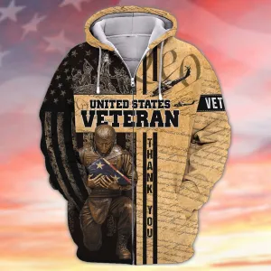 Thank You US Veteran 3D Shirts