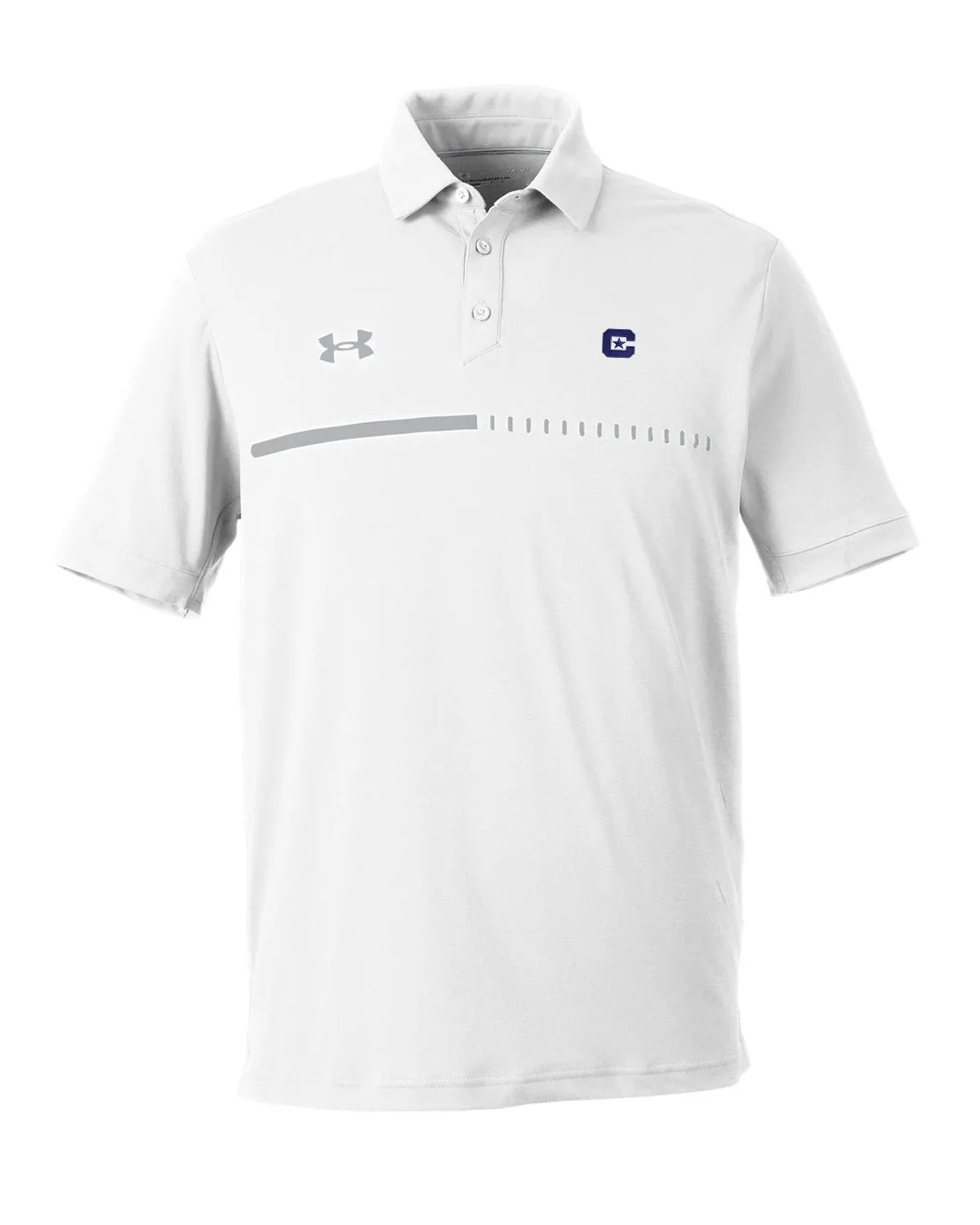 The Citadel C Under Armour Men's Title Polo