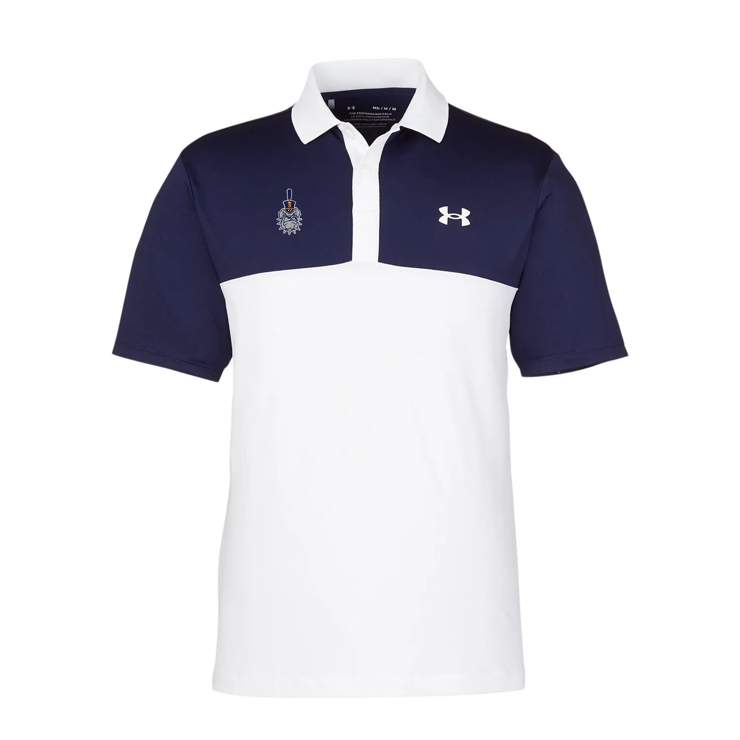 The Citadel, Spike Logo, Under Armour Men's Performance 3.0 Colorblock Polo