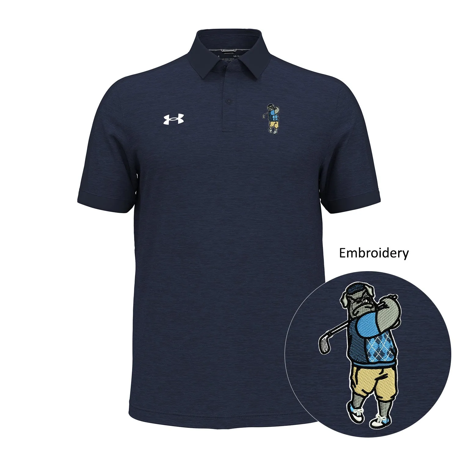 The Citadel, Spike the Golfer, Under Armour Men's Trophy Level Polo