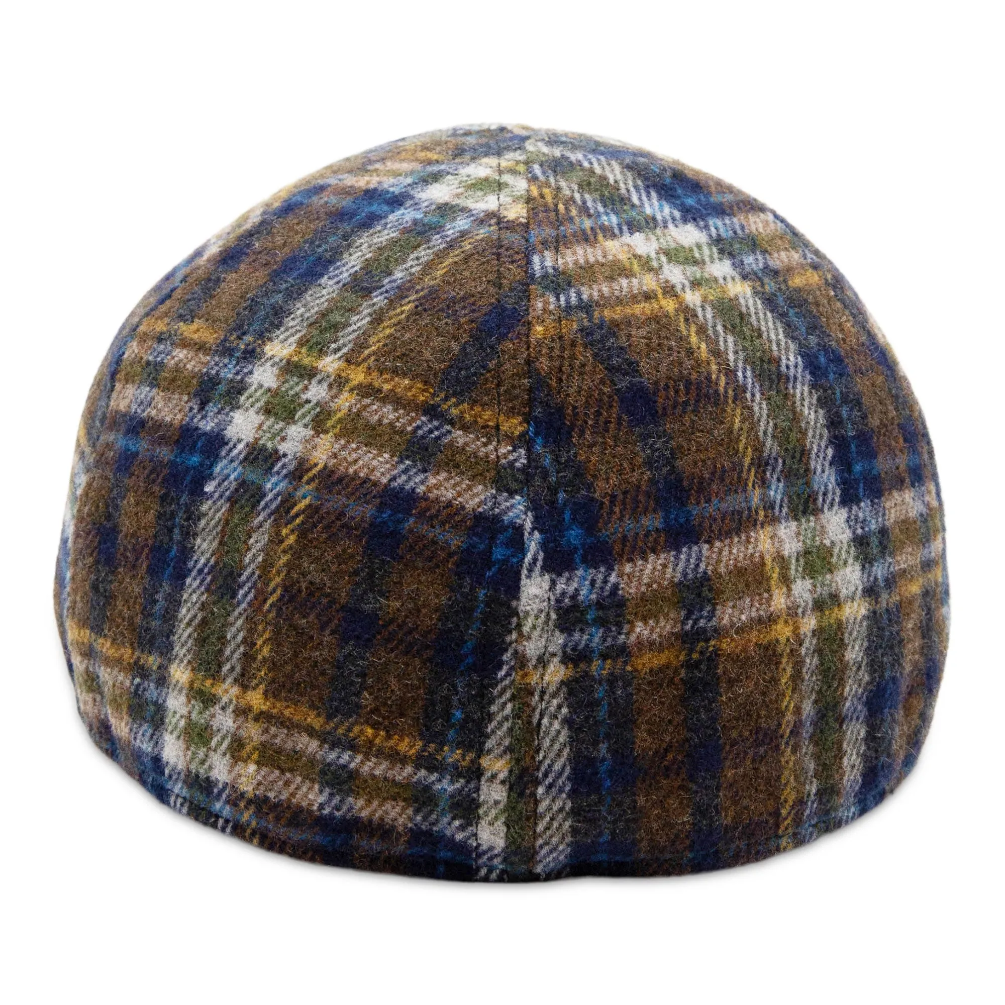 The Underdog Boston Scally Cap - Unwavering Blue Plaid