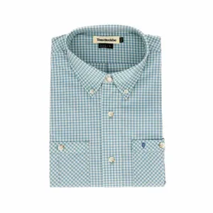 Tidewater Shirt (Seafoam Gingham)