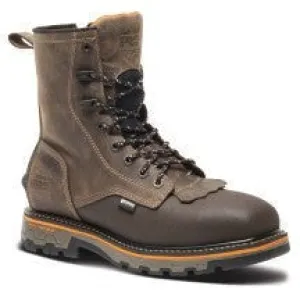 Timberland Pro Men's True Grit 8" Composite Toe WP Work Boot- Brown- TB1A22CN214