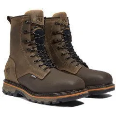 Timberland Pro Men's True Grit 8" Composite Toe WP Work Boot- Brown- TB1A22CN214