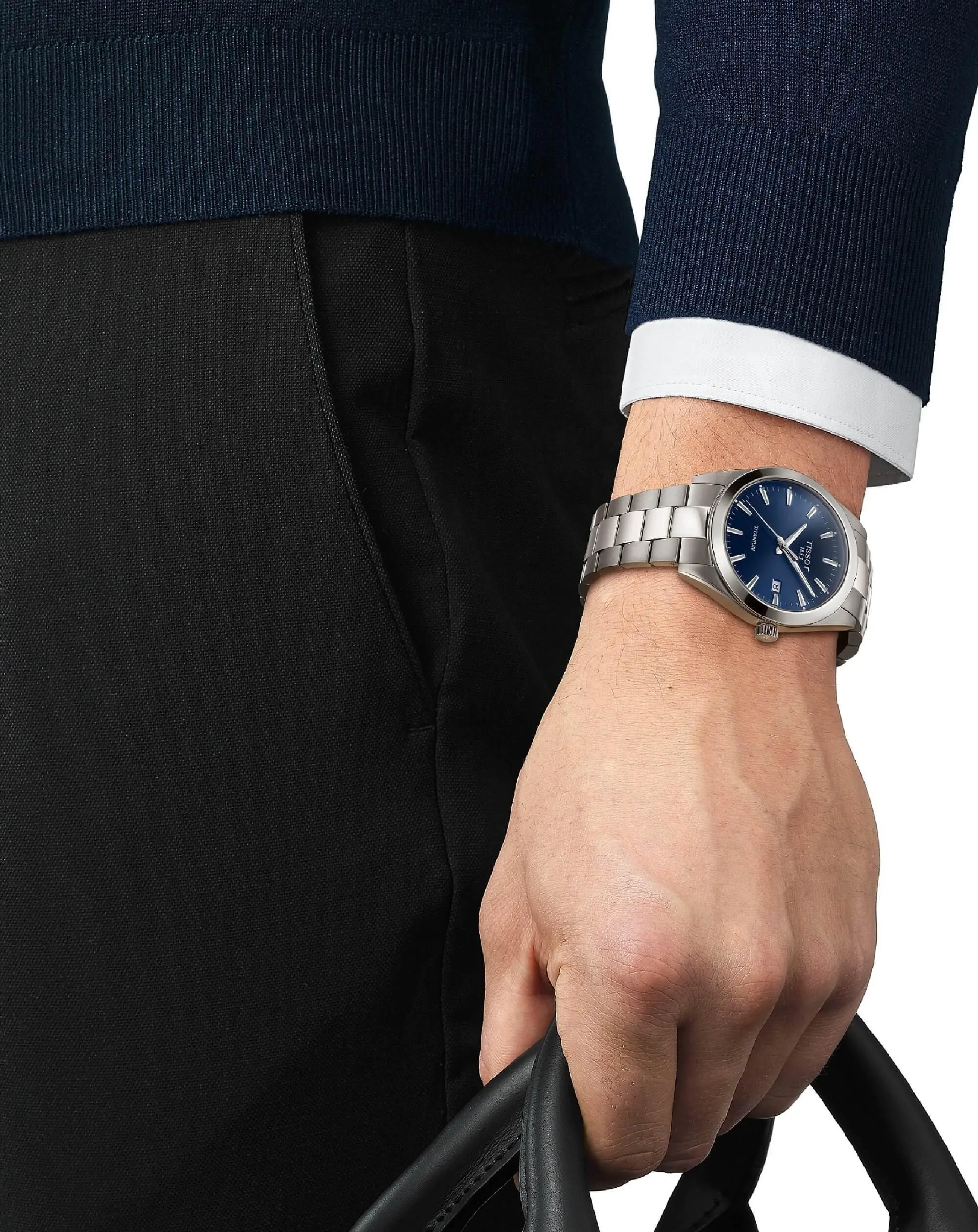 Tissot Gentleman Titanium Quartz Men's Watch T1274104404100