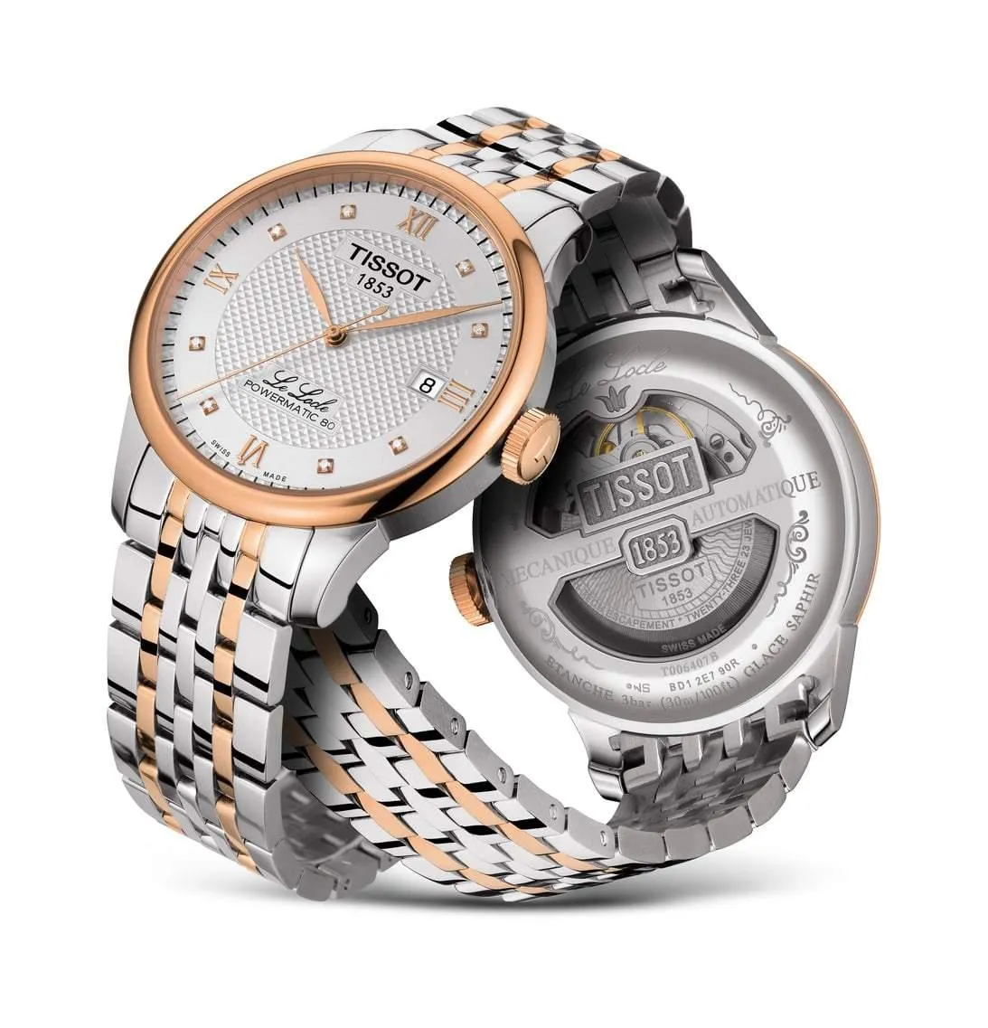 Tissot Le Locle Powermatic 80 Automatic Men's Watch T0064072203600
