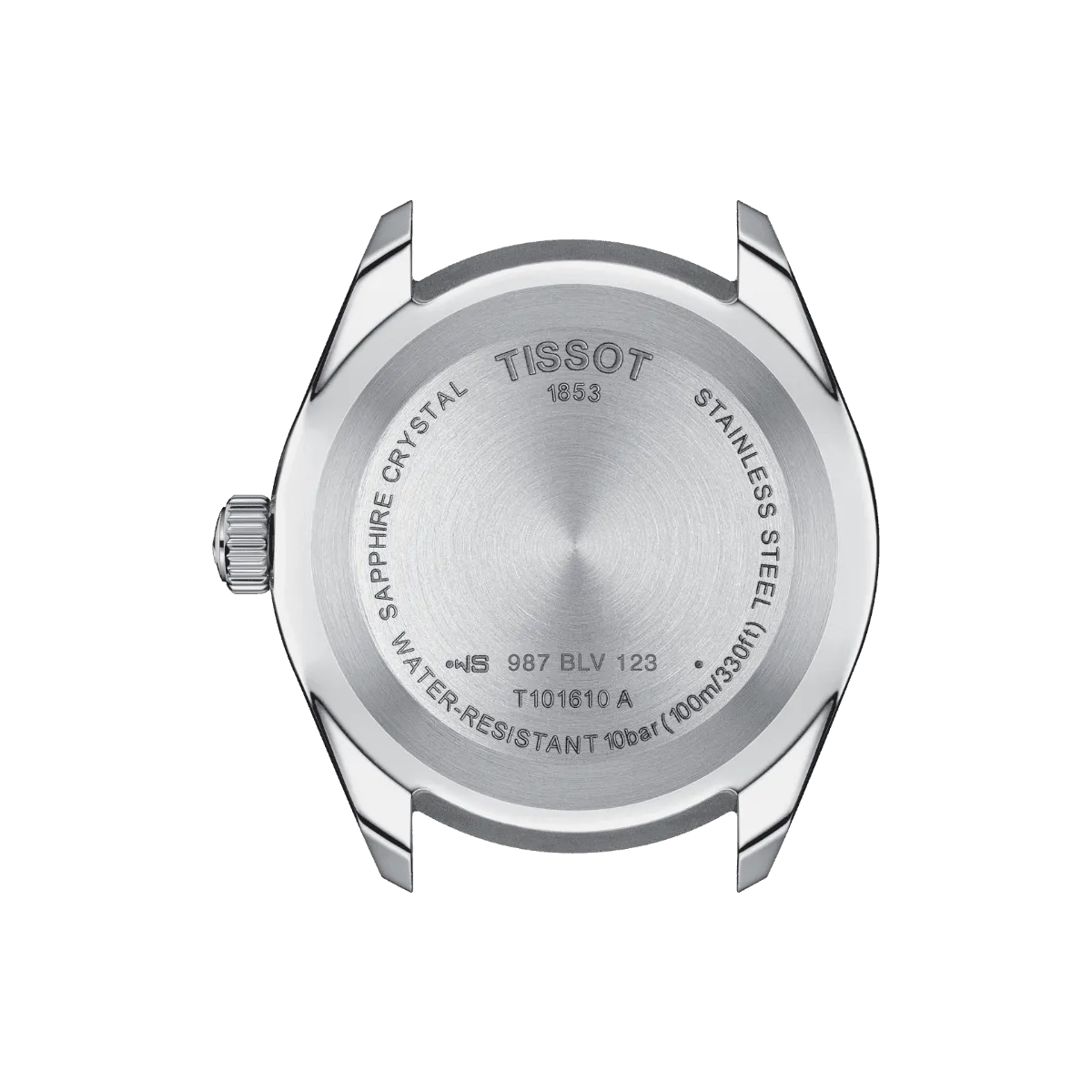 Tissot Men's Clock Pr 100 Sport Gent 44mm Steel Quartz T101.610.11.051.00