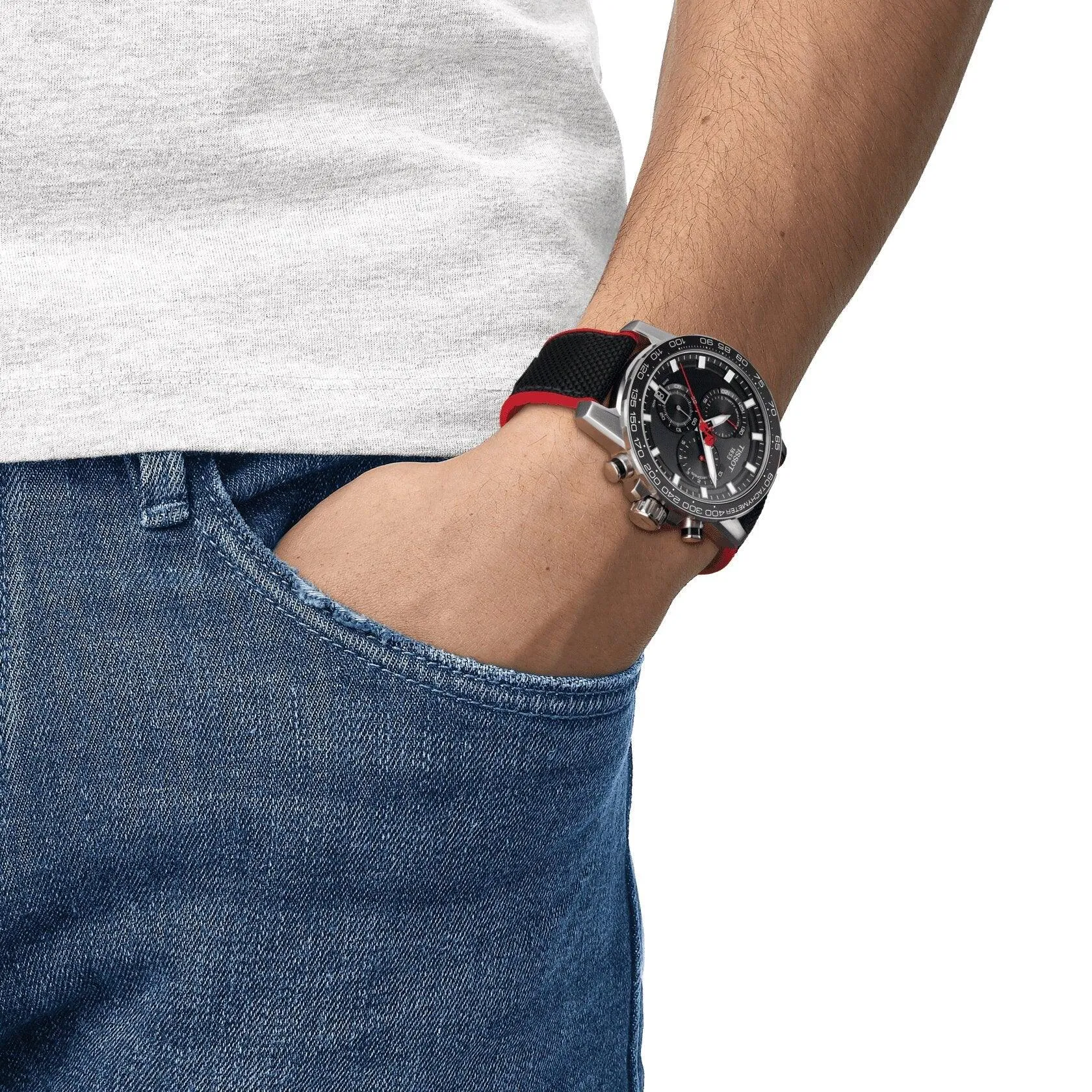 Tissot Supersport Chrono Vuelta Special Edition Quartz Men's Watch T1256171705101