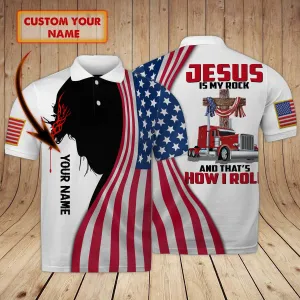 Trucker - Personalized Name 3D Polo Shirt - Urt96
