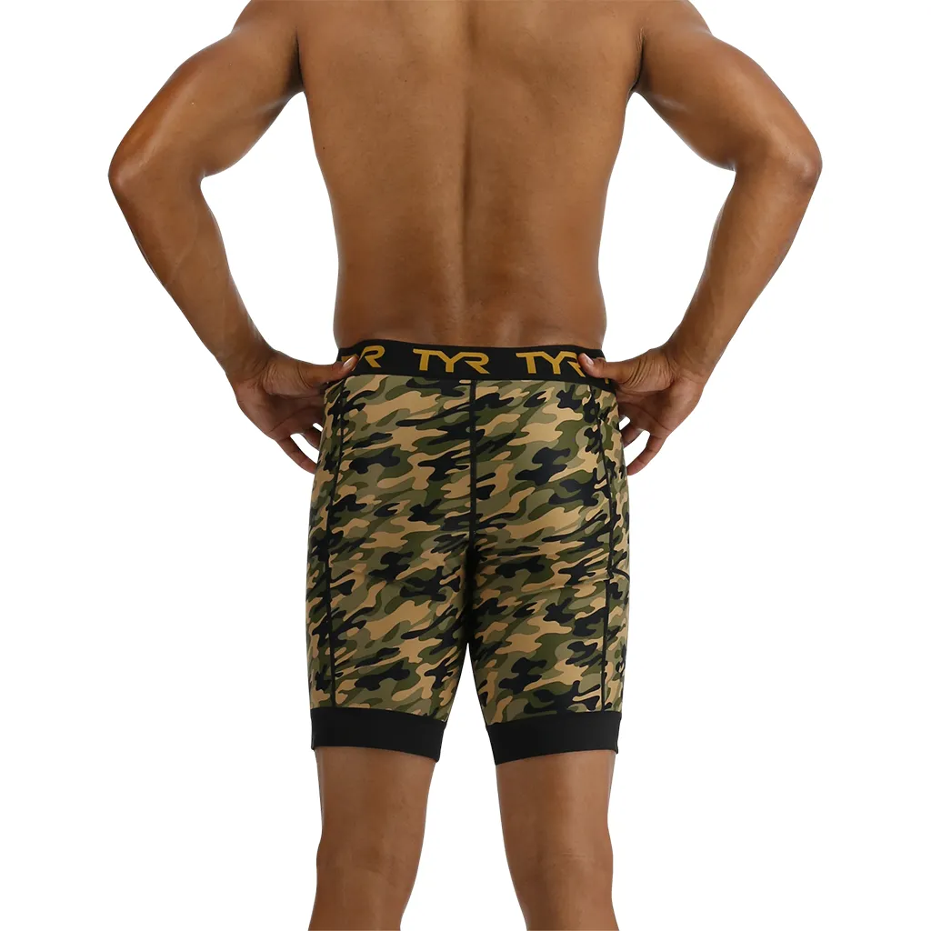 TYR Men's Compression Short - Terra Camo