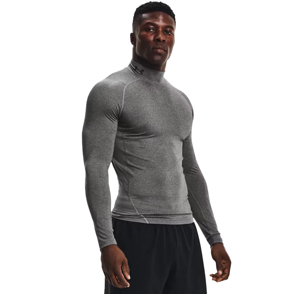 UA Men's HeatGear® Armour Mock Long Sleeve