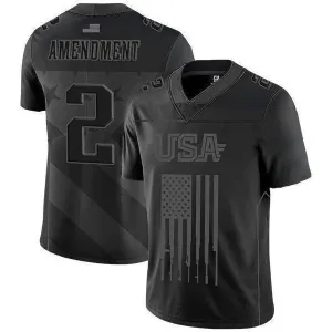 USA 2/A FOOTBALL JERSEY BLACKOUT EDITION