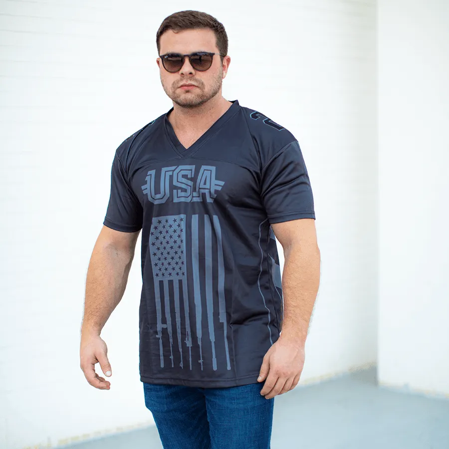 USA 2/A FOOTBALL JERSEY BLACKOUT EDITION