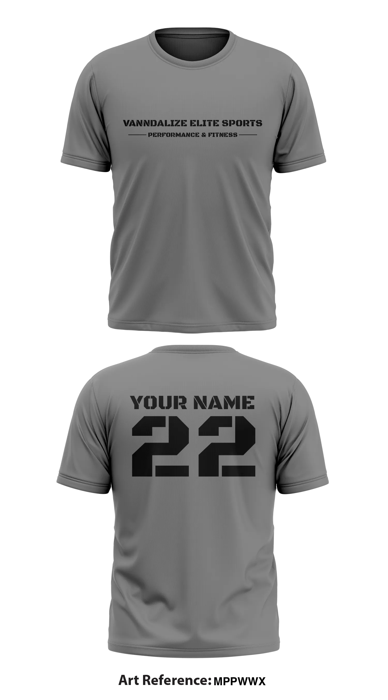 VANNDALIZE ELITE SPORTS PERFORMANCE & FITNESS Store 1 Core Men's SS Performance Tee - MppwWx