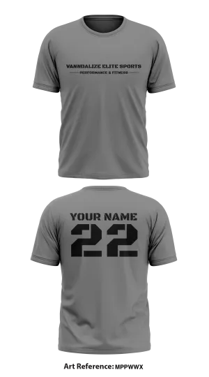 VANNDALIZE ELITE SPORTS PERFORMANCE & FITNESS Store 1 Core Men's SS Performance Tee - MppwWx