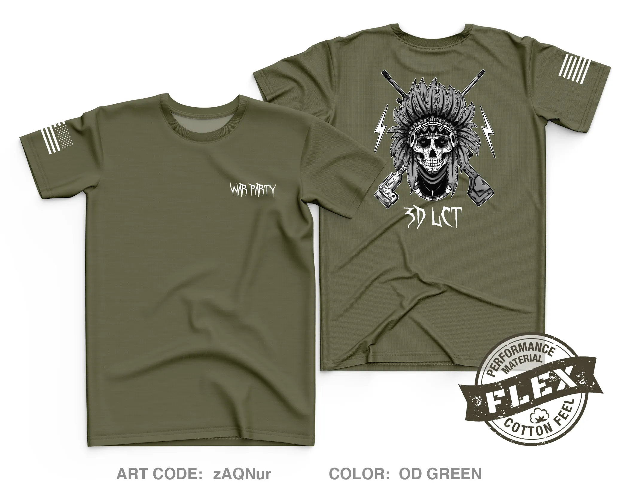 War party Core Men's SS Flex Performance Tee - zAQNur