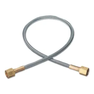 Western Enterprises Flexible Pigtails, 3,000 psi, Brass, Female, 120 in, PF-4-120