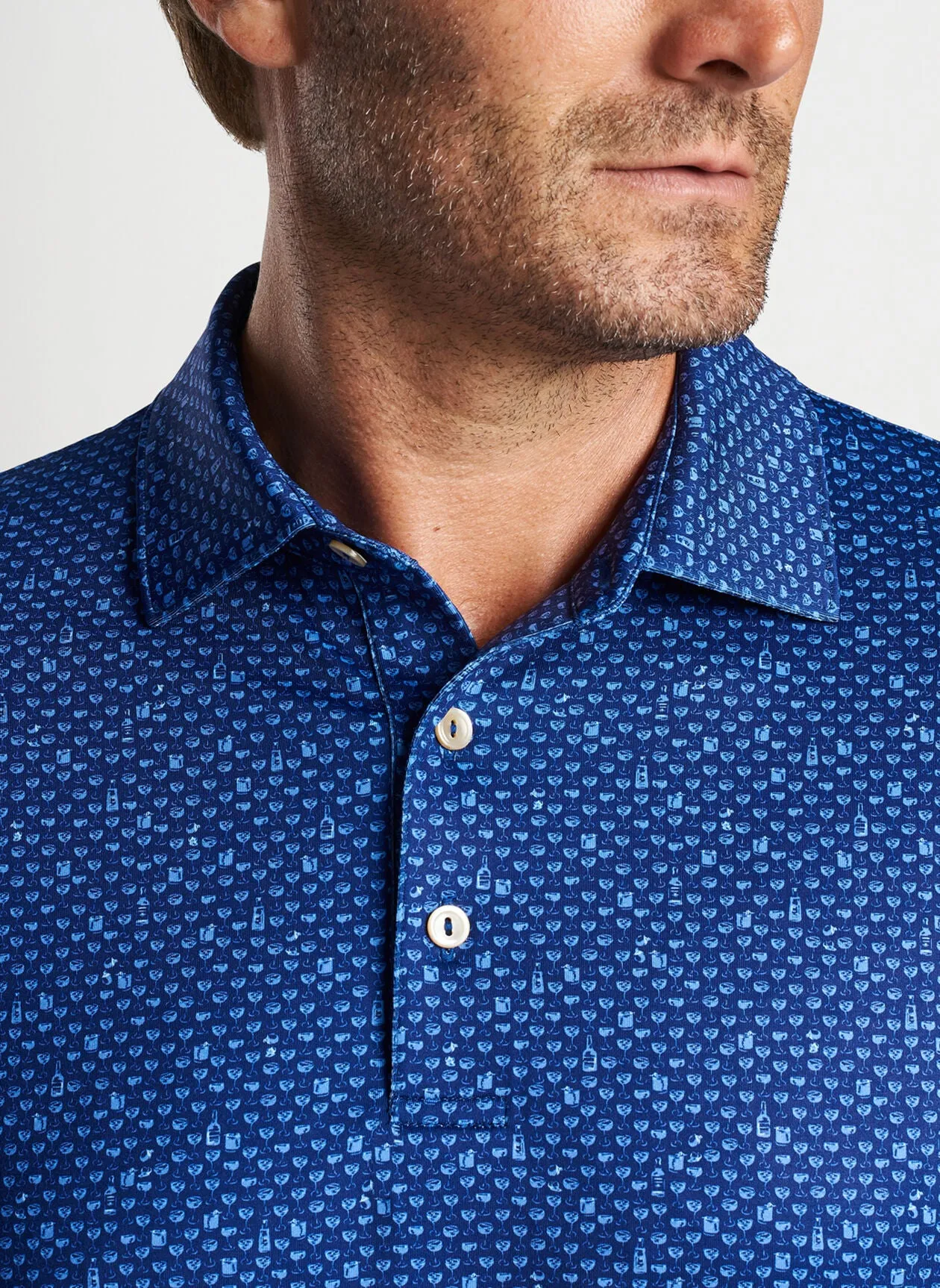 Whiskey Sour Performance Polo (Sport Navy)