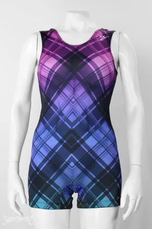 Women's 'PLAIDITUDE' Singlet