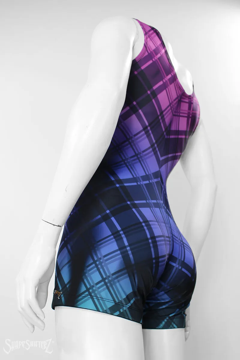 Women's 'PLAIDITUDE' Singlet