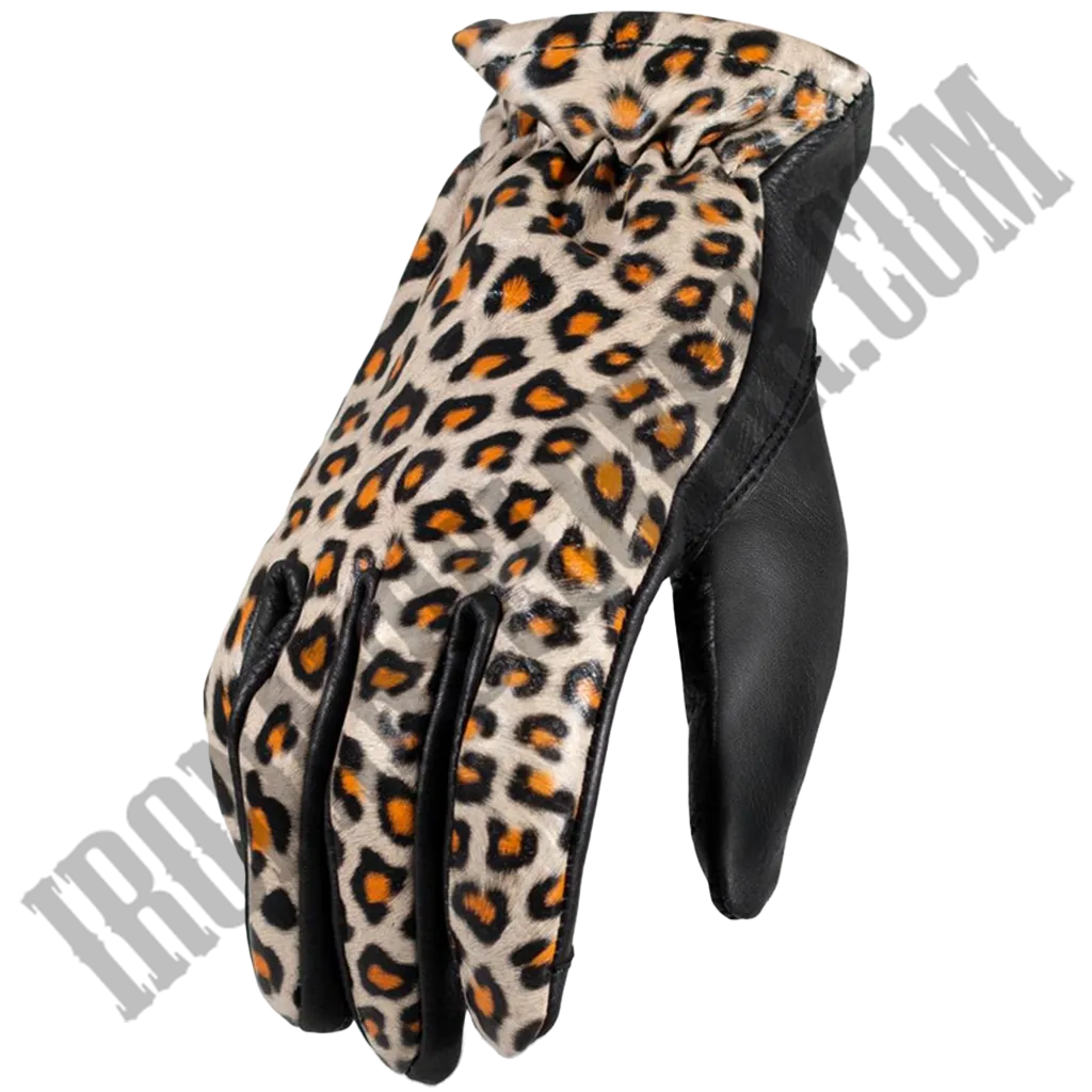 Women's Roper Gloves in Cheetah
