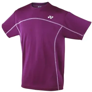 Yonex YTM1 YTJ1 Burgundy Team Mens / Junior Badminton T-Shirt