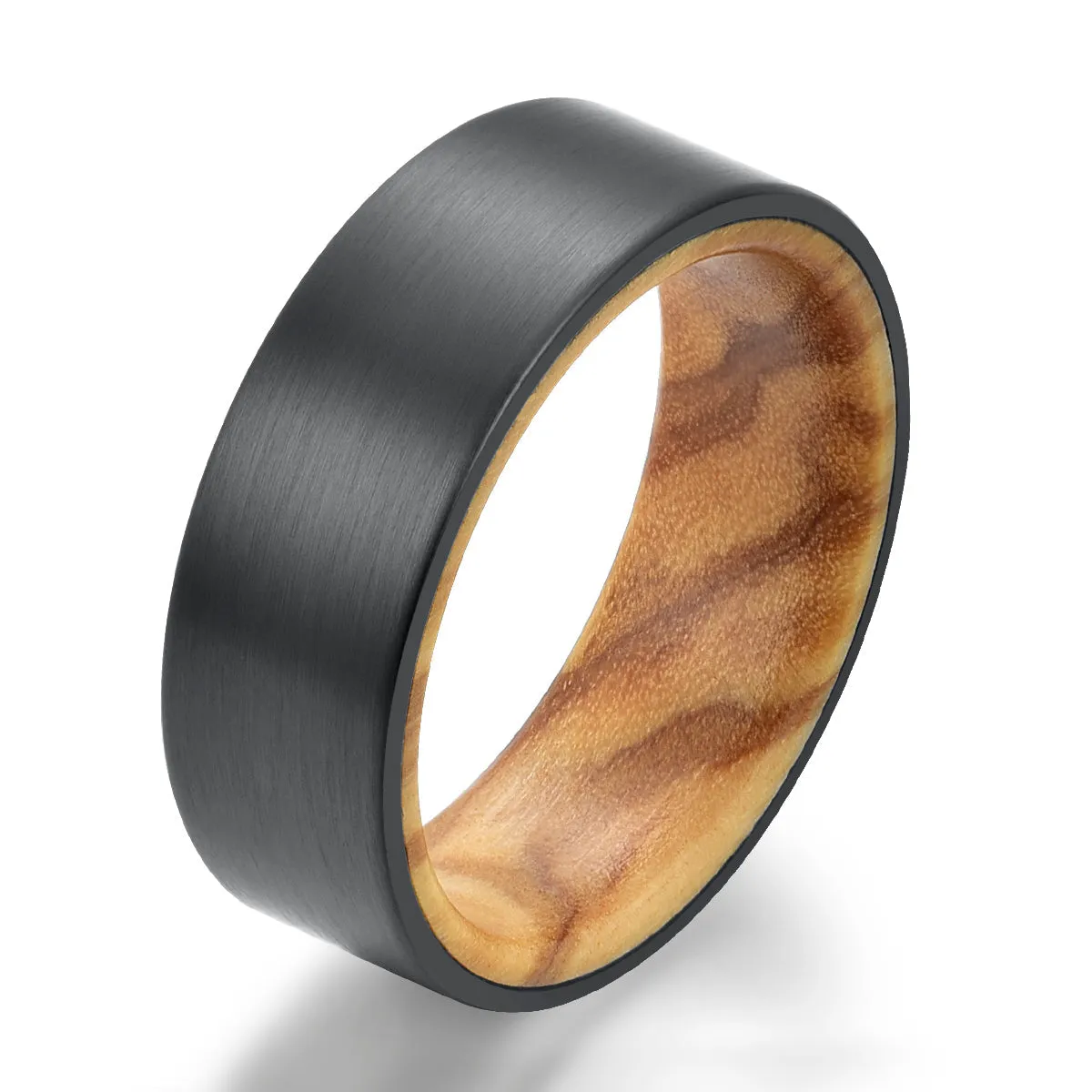 Zirconium Olive Wood 6MM