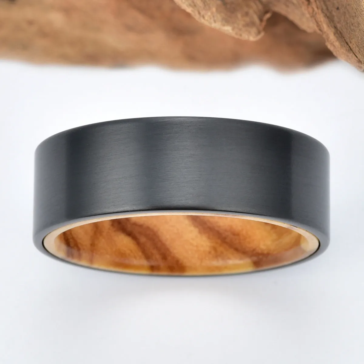 Zirconium Olive Wood 6MM